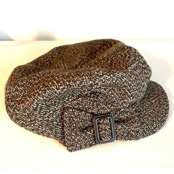 NWT Nine West Brown newsboy cap - Picture 7 of 7